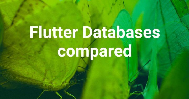 Flutter Databases Compared